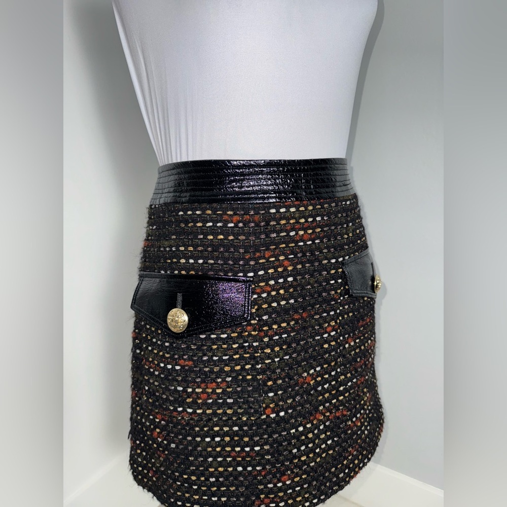 Veronica Beard Lucy Tweed Skirt/Size 12 - Picture 3 of 9